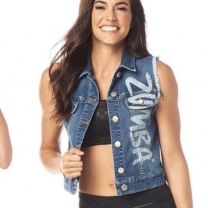 Zumba Love Denim Vest